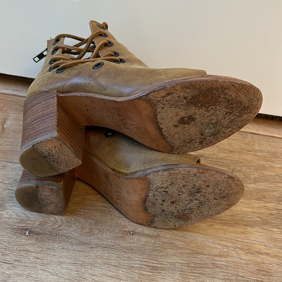 Baske California Real Leather heeled sandals - Picture 3 of 8